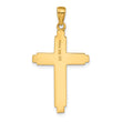 10k Cross Pendant