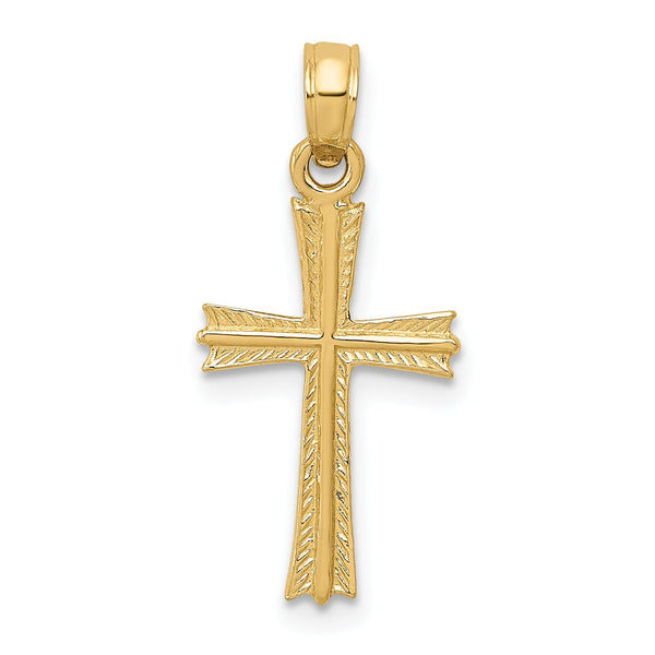10K Cross Pendant
