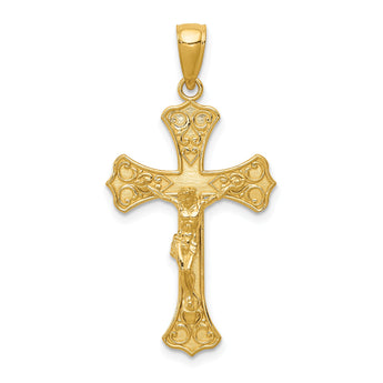 10K Crucifix Pendant