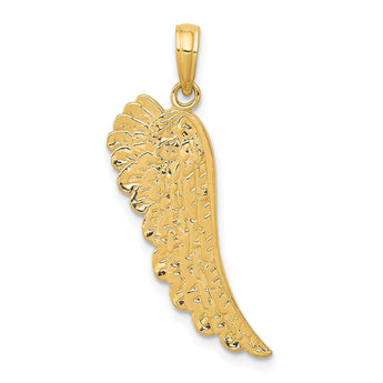 10K Angel Wing Pendant