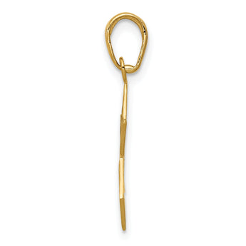 10K Star of David Pendant