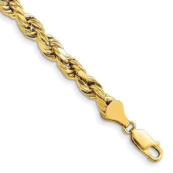 10k 5.5mm Semi-solid D/C Rope Chain