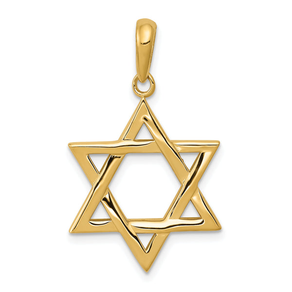 10K Star of David Pendant