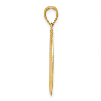 10k Saint Anthony Oval Medal Pendant