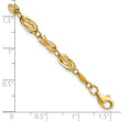 10k Gold Polished Fancy Bracelet