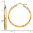 10k Polished Hoop Earring