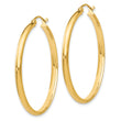10k Polished Hoop Earring