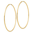 10k Endless Hoop Earrings