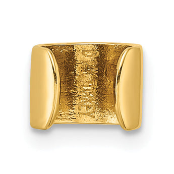 10k Polished Single Ear Cuff