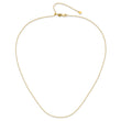 14K Adjustable 1mm Beaded Chain