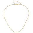 14K Adjustable 1mm Box Chain