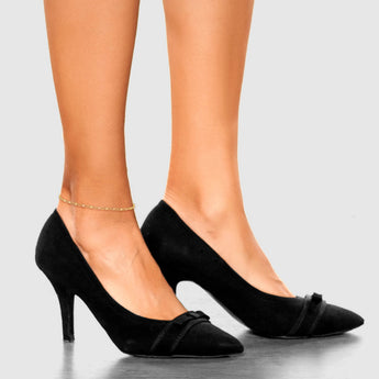 14k and Rose Rhodium X's and Hearts 5.5in Child's Bracelet