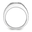 14k WG Men's Complete Lab Grown VS/SI FGH Dia Ring - Sophia Jewelers