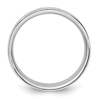 14k White Gold Men's Complete Lab Grown VS/SI FGH Dia Cross Ring - Sophia Jewelers