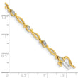 10k Diamond Bracelet