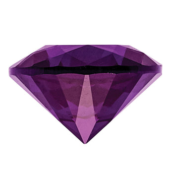 Nano Crystal 4mm Round February Birthstone