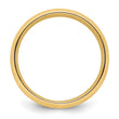 14k Yellow Gold 5mm Standard Weight Comfort Fit Wedding Band Size 4