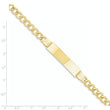 14k Semi-Solid Curb Link 5.9mm ID Bracelet