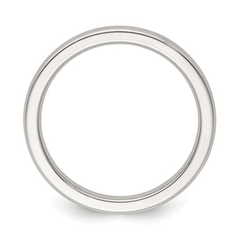 Edward Mirell Titanium Half Round 2mm Polished Band Size 5