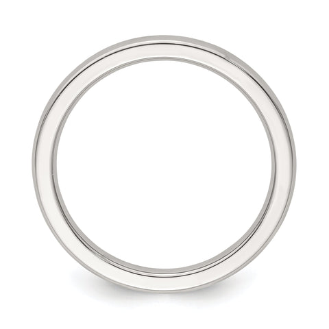 Edward Mirell Titanium Half Round 2mm Polished Band Size 5