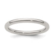 Edward Mirell Titanium Half Round 2mm Polished Band Size 12