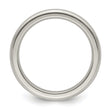 Edward Mirell Titanium Domed 3mm Polished Band Size 5