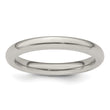 Edward Mirell Titanium Domed 3mm Polished Band Size 12