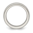 Edward Mirell Titanium Domed 5mm Polished Band Size 5