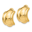14k Omega Clip Non-pierced Earrings