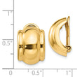 14k Omega Clip Non-pierced Earrings