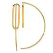 14K Polished Threader Earrings