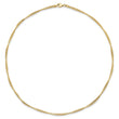 14K Polished and Diamond-Cut Twisted 2-Strand Neckwire Necklace