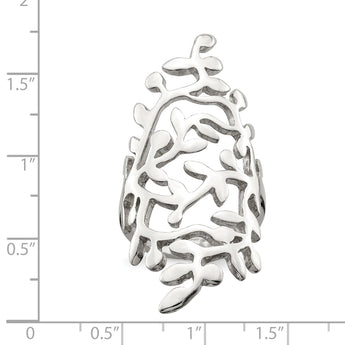 Sterling Silver Spring Tree Full Finger Ring