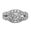 Sterling Silver Polished CZ Ring