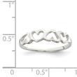 Sterling Silver Heart Ring