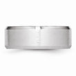 Cobalt Beveled Edge Satin 8mm Band