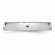 Cobalt Polished 4mm Band