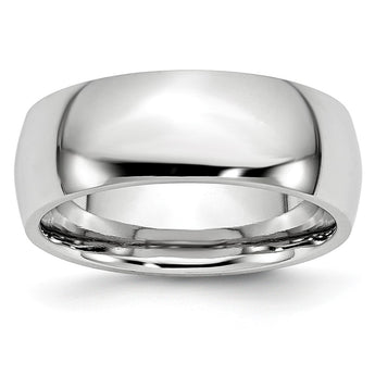 Cobalt Polished 8mm Band