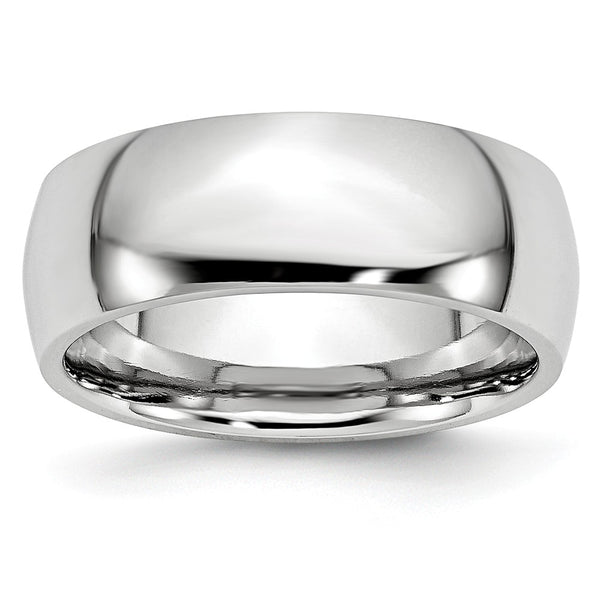 Cobalt Polished 8mm Band