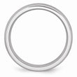 Cobalt Polished and Satin Grooved 6mm Band