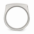 Stainless Steel Brushed and Polished Ring