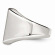 Stainless Steel Polished Rectangular Ring