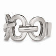 Stainless Steel CZ Ring