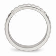 Stainless Steel Polished Studded Ring