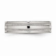 Stainless Steel Polished Grooved 6.00mm Band