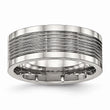 Stainless Steel Polished Grooved Comfort Back Ring