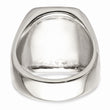 Stainless Steel w/14k Accent Polished Praying Hands Ring