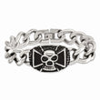 Stainless Steel Polished Skull Bracelet