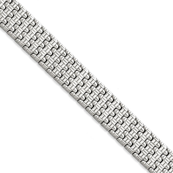 Stainless Steel Polished Fancy Link Bracelet