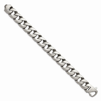 Stainless Steel Brushed 8.5 inch Bracelet